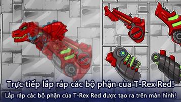 T-Rex Red-Hợp thể! Dino Robot bài đăng
