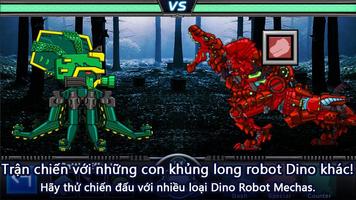 T-Rex Red-Hợp thể! Dino Robot ảnh chụp màn hình 2