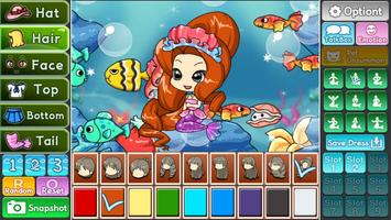 Mermaid Girl : dress up game تصوير الشاشة 1