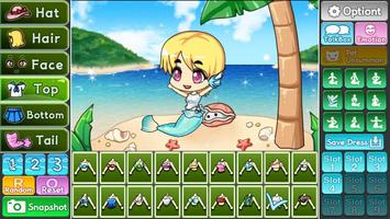 Mermaid Girl : dress up game syot layar 3