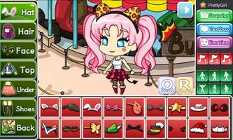 Theme Park Pretty Girl : dress up game poster