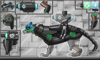 Dino Robot - Smilodon Black screenshot 1