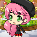 White Christmas Pretty Girl APK