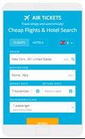 Cheap Airline Tickets & Hotels Affiche