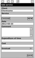 2 Schermata Timesheet for Billing