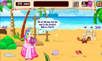 Juliet Island Adventure - princess game Affiche