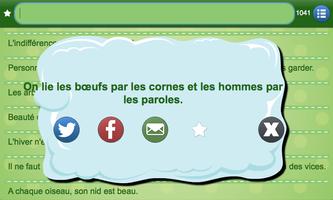 French Proverbs Ekran Görüntüsü 1