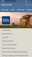 Rules of Golf 2016 - 2018 Affiche
