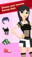 Unnie Korea Doll Dress Up تصوير الشاشة 1