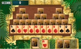 PYRAMID SOLITAIRE card game screenshot 1