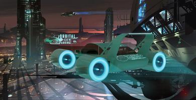 Poster Orbital City Parking