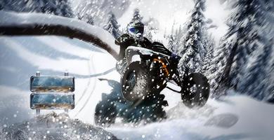 ATV Winter Challenge capture d'écran 2