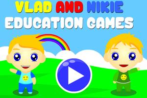 Vlad And Nikie Educational Games For Kids Affiche