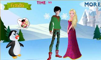 Winter Kissing Games syot layar 3