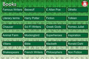 Word Search Art, Books, Music syot layar 3