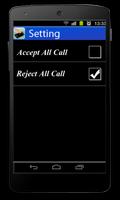 برنامه‌نما Air Call Receive/Reject عکس از صفحه