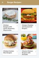 Burger Recipes capture d'écran 1