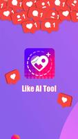 Get Likes+ Followers: AI Boost Plakat