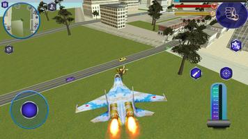 Airplane Robot Transform Robot Transforming Games تصوير الشاشة 3