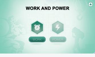 Work and Power- Physics captura de pantalla 1