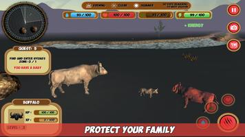 African Animals Simulator capture d'écran 3