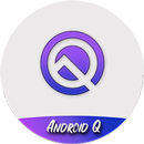 Android Q Launcher en thema's-APK