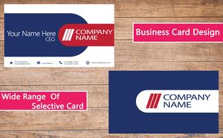 Business Card Design syot layar 2