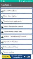 Egg Recipes スクリーンショット 1