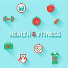 Health & Fitness Tips أيقونة