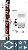 Visual Clarinet Fingerings Plakat