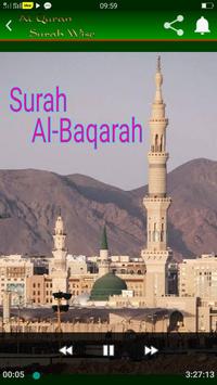 Al Quran Surah Wise online mp3 capture d'écran 3