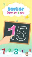 Poster Çocuklar için Sayıları Öğrenme