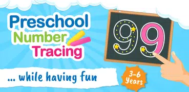 Preschool Number Tracing 1-99