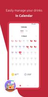 Alcohol Drink Calendar Affiche