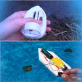 Electric motor boat made of fo