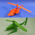 ”How to make a paper helicopter