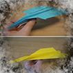 Origami paper planes up to 100 meters