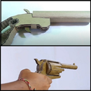 Weapons made of cardboard. Origami weapons. APK