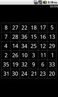Schulte Table Poster