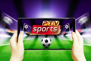 P​​T​​​​V​ Sports : Live-Sports Cartaz