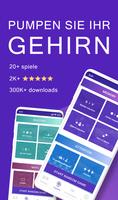 Gehirnjogging mit ABrain Plakat