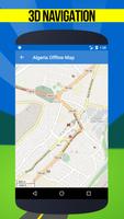 🌏 GPS Maps of Algeria: Offline Map Affiche