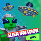 Alien Invasion Map icône