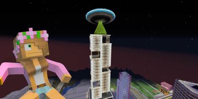 Alien Invasion Map โปสเตอร์