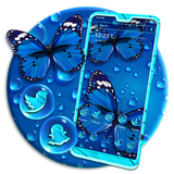 Blue Butterfly Launcher Theme icône