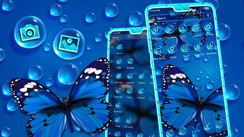 Blue Butterfly Launcher Theme 스크린샷 2