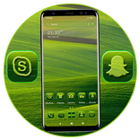 Green Field Launcher Theme