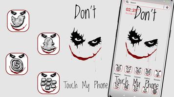 Don't Touch My Phone Theme Affiche