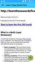 English Dict: Learn these word Affiche