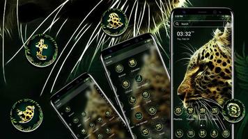 Fractal Leopard Launcher Theme تصوير الشاشة 1